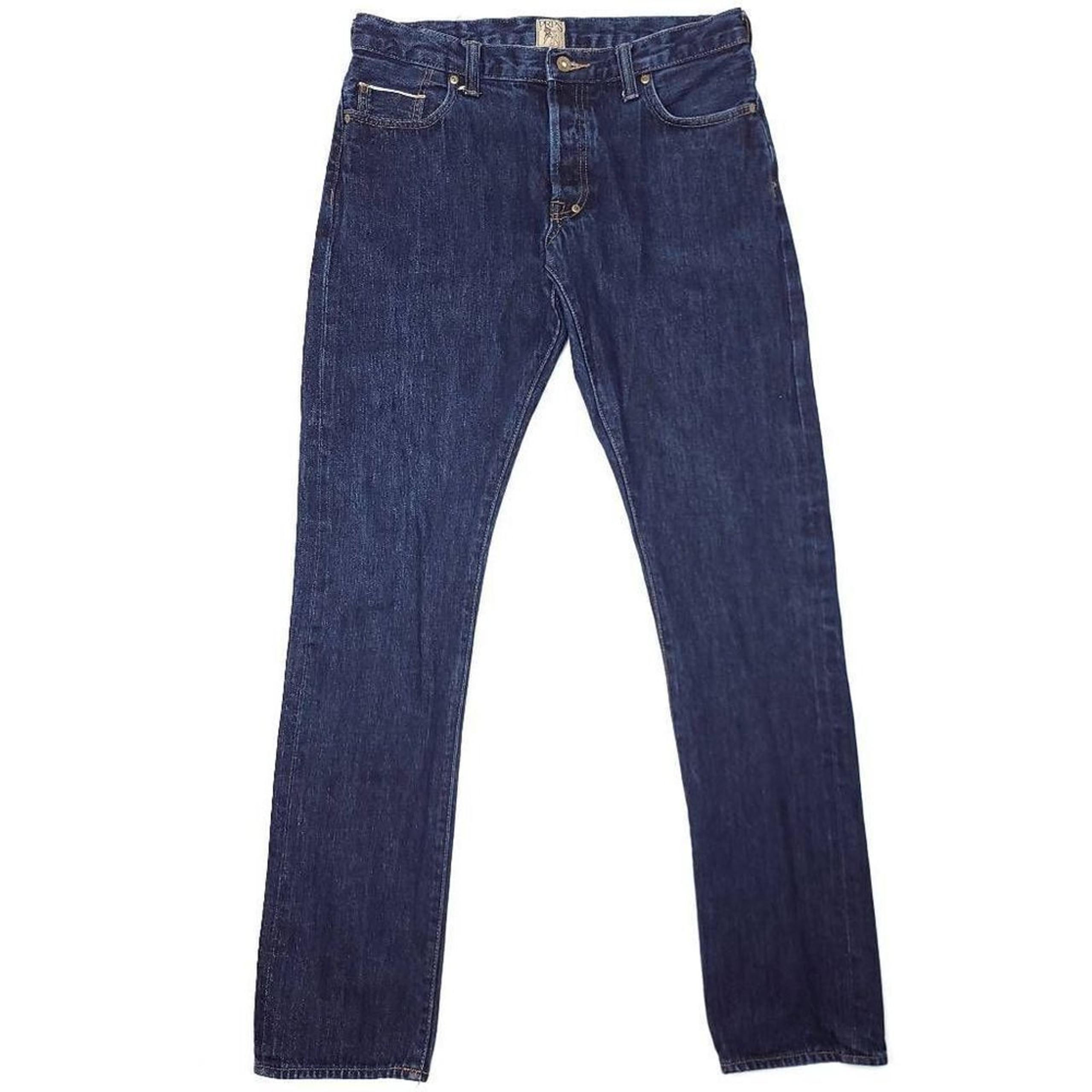 PRPS Skinny Jeans Mens 32x34 Japanese Donwan Harrell Selvedge Button-Fly