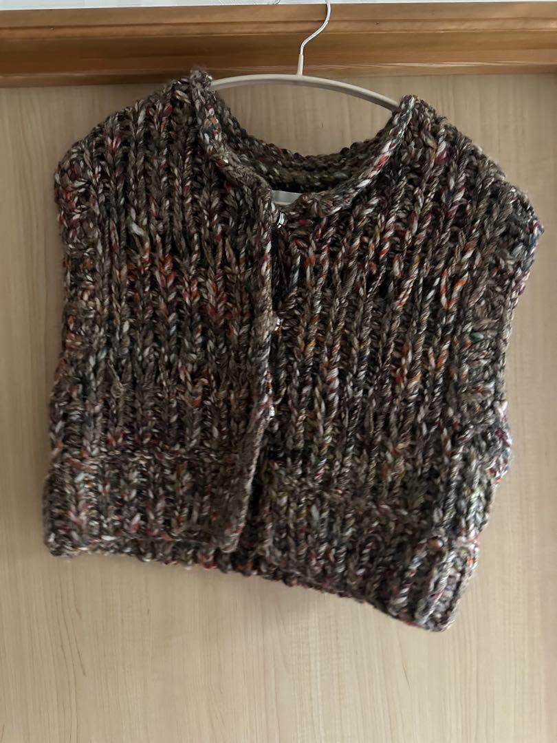 Todayful Mix Handknit Vest Sweater Vests