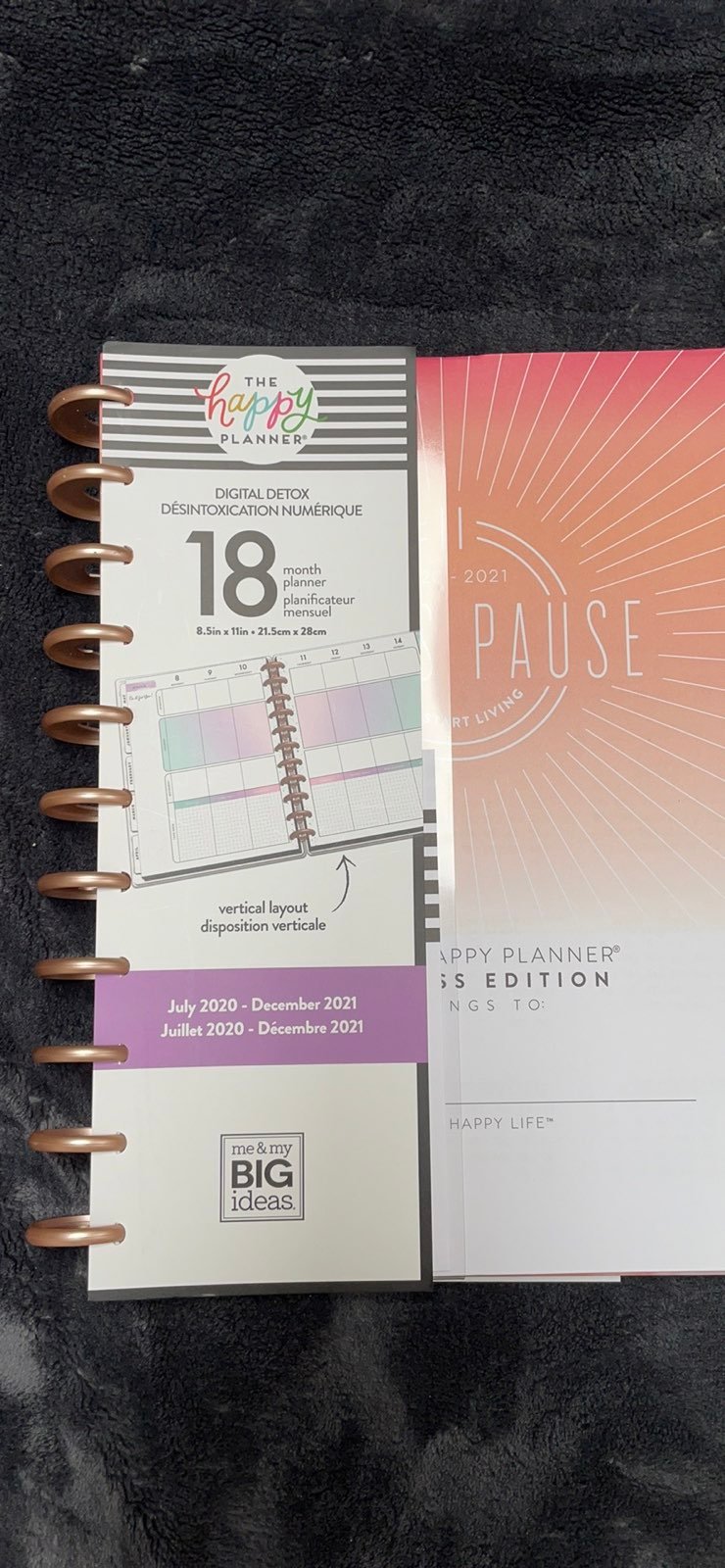 BIG digital detox planner