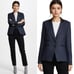 Veronica Beard Gia Dickey blue tweed jacket blazer size 6