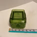 Pretty Vintage Green Glass Trinket Holder!