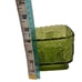 Pretty Vintage Green Glass Trinket Holder!