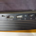 Projector with white screen and Remote