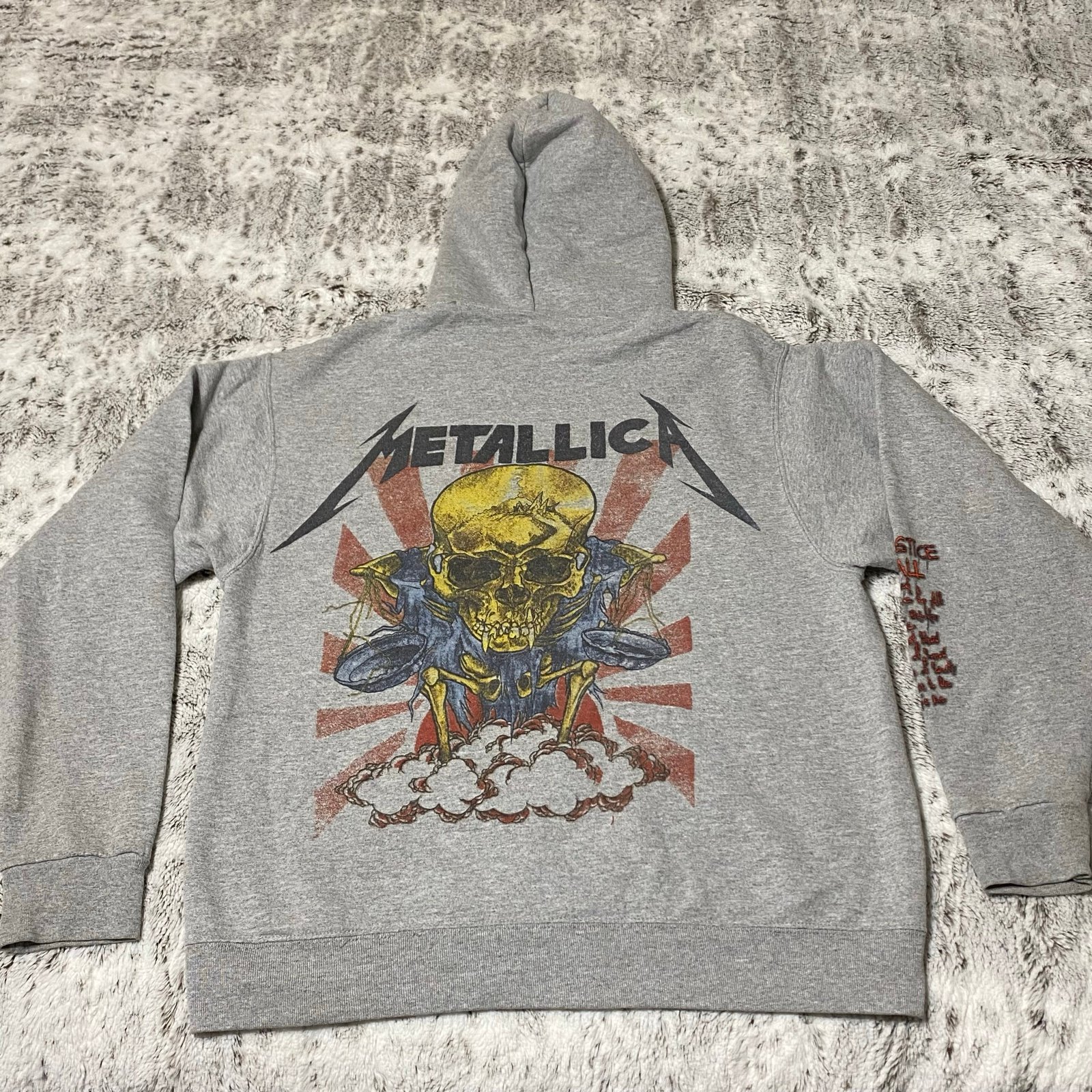 VTG Metallica Skull Graphic Men’s Hoodie