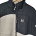 Under Armour Men's Mission Boucle Swacket Sz S black and cream