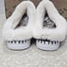 Ilse Jacobsen Faux Fur Slippers Tulip Chocolate Womens Size 8.5