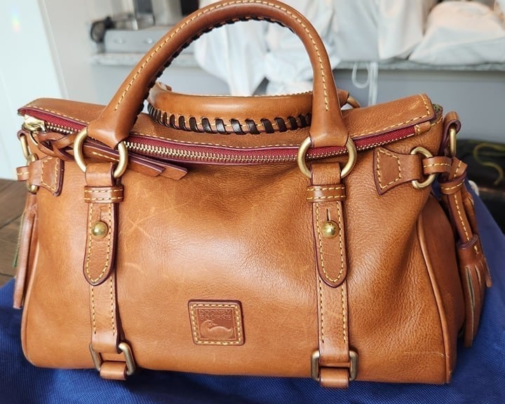 Dooney & Bourke Florentine Leather Mini Satchel
