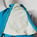 90s Vintage White Stag Turquoise Ribbed Backless Mid Coverage One-piece Swimsuit