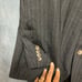 Patrick James Pin Stripe Blazer Jacket 44R 2 Buttons 100% Pure Wool Professional