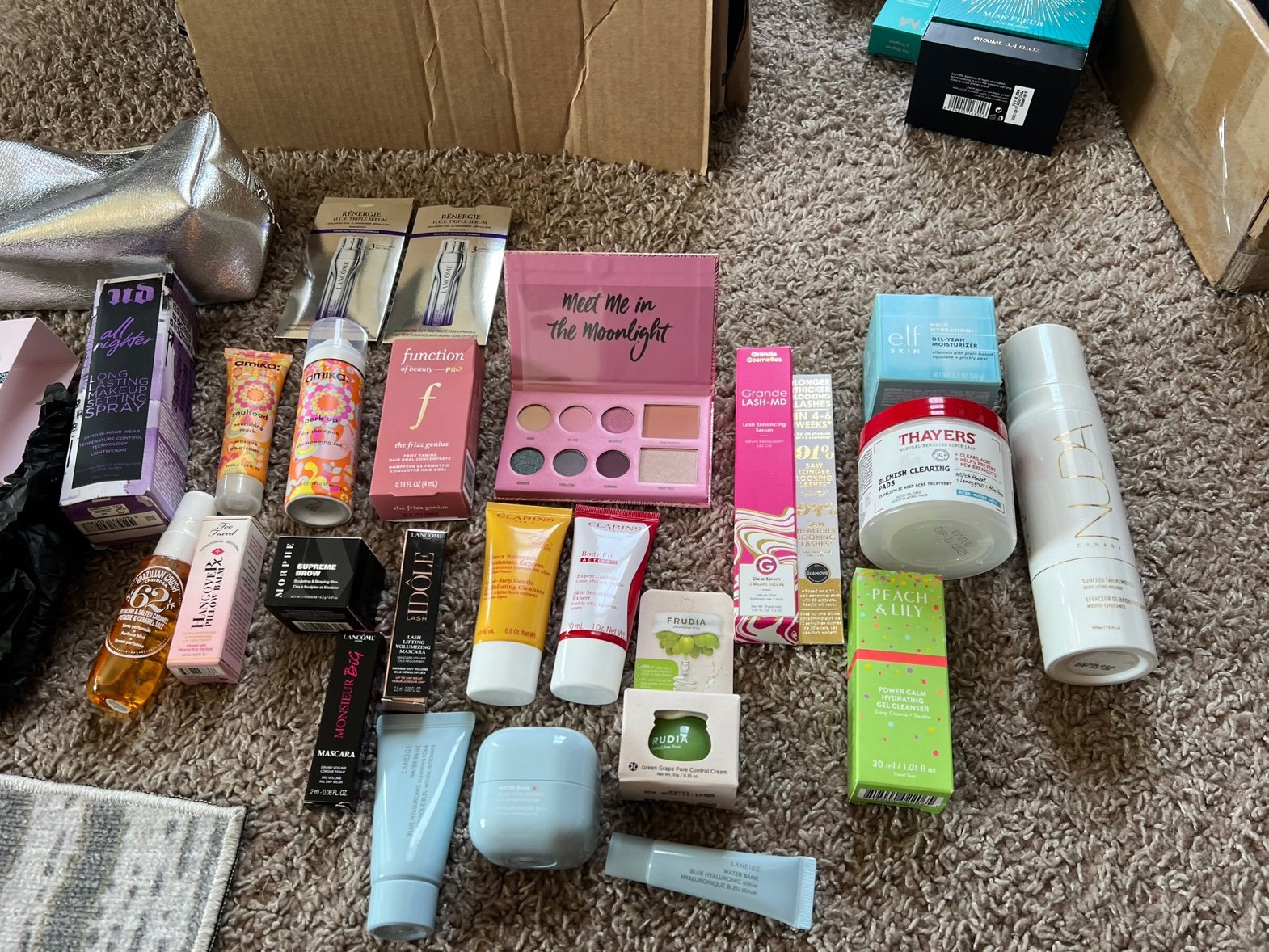 Huge skincare, makeup, haircare, perfume bundle