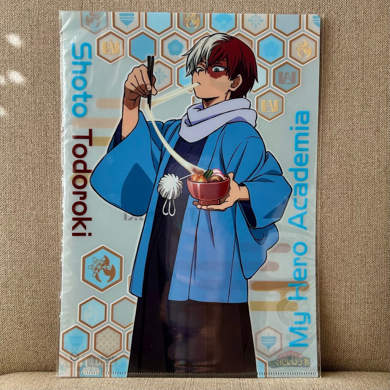 My Hero Academia Shoto Todoroki New Year Clear File