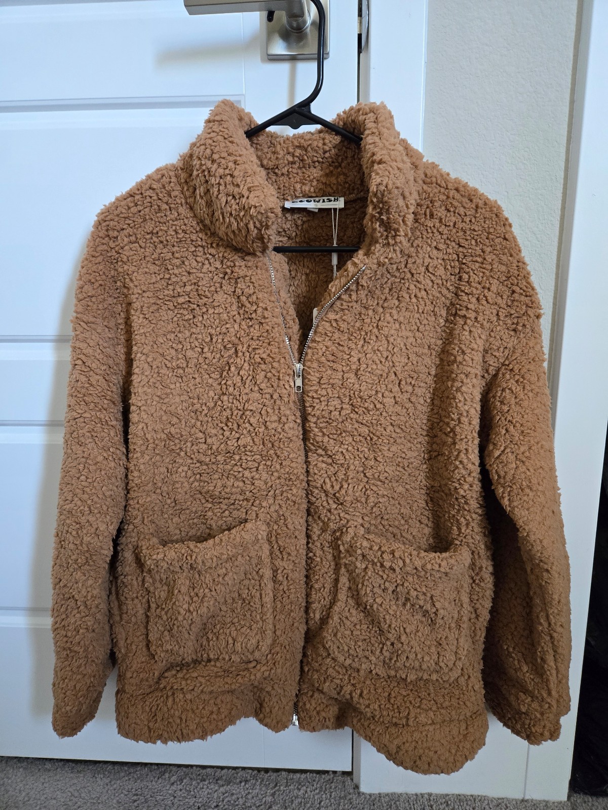 Fleece Sherpa Fuzzy Faux Jacket
