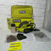 RYOBI 1.2 Amp Corded 5.5 in. Corner Cat Sander w Sandpaper, Dust Bag & Case
