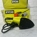 RYOBI 1.2 Amp Corded 5.5 in. Corner Cat Sander w Sandpaper, Dust Bag & Case