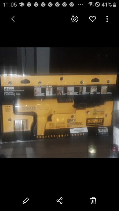 Dewalt hammering tool