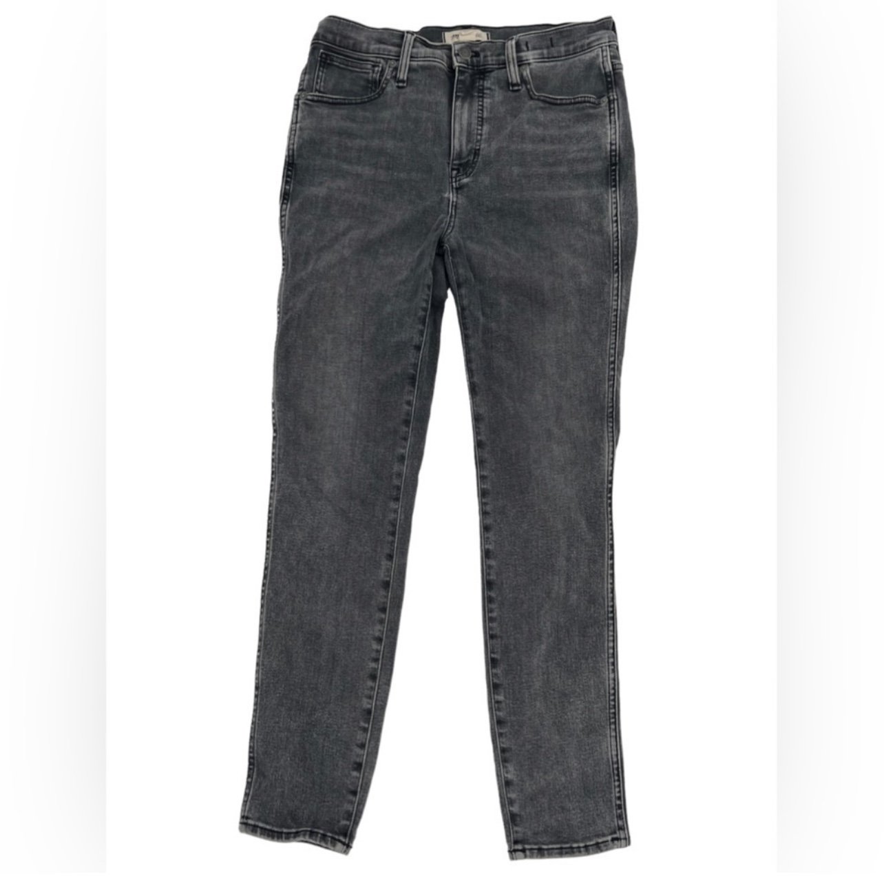 Madewell Gray 10” High Rise Skinny Jeans Size 29 Women’s