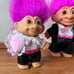 Vtg Wedding Trolls (Set of Four)