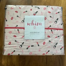 Martha Stewart Makeup Twin Sheet Set NEW