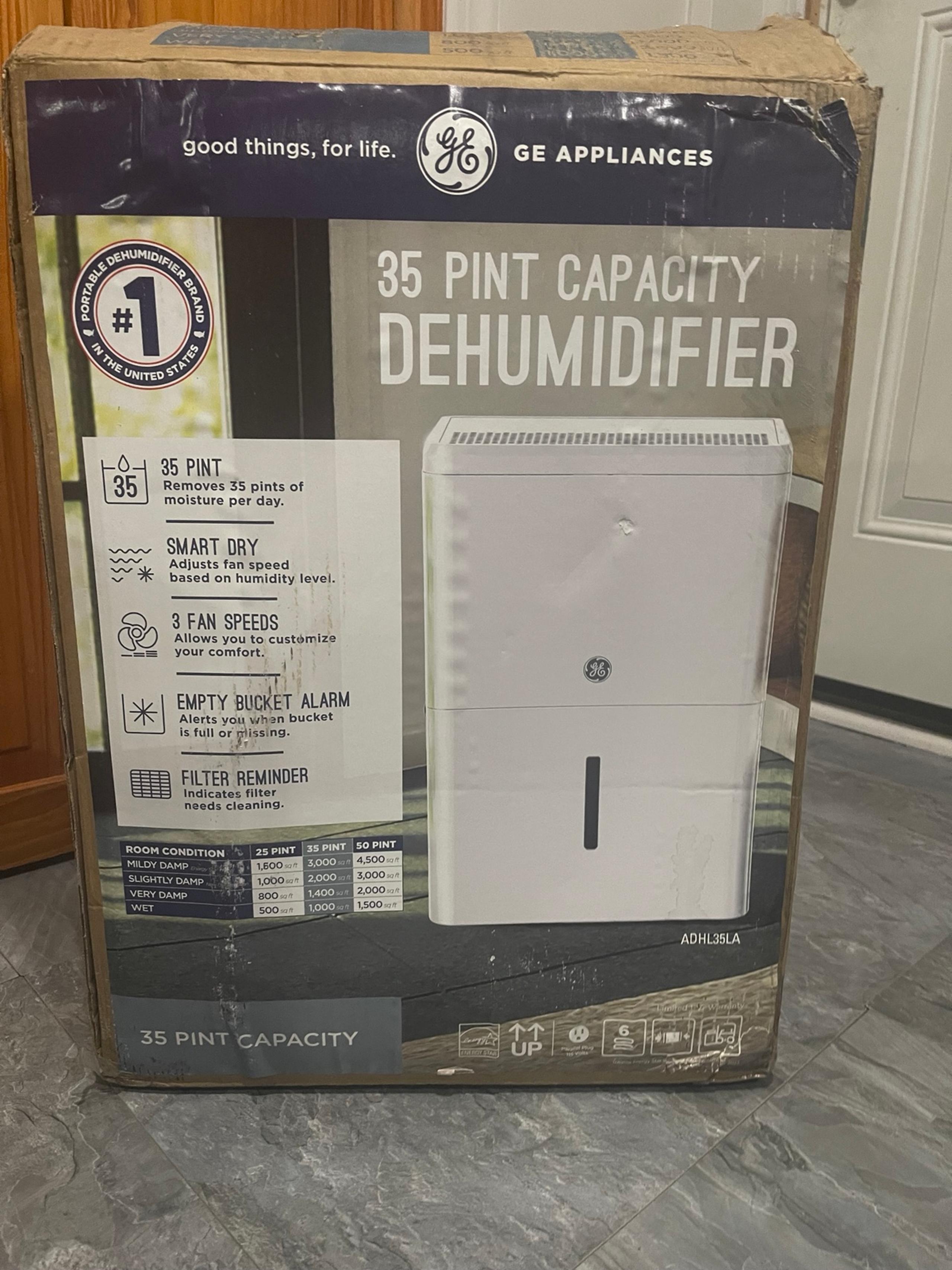 GE dehumidifier