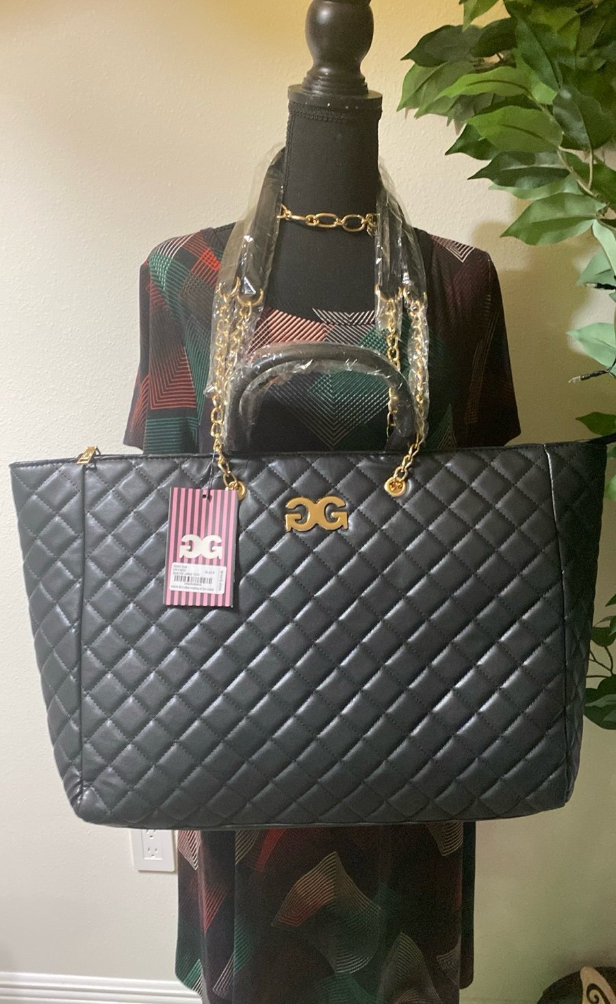 Gilda Paris Quilted luggage tote
