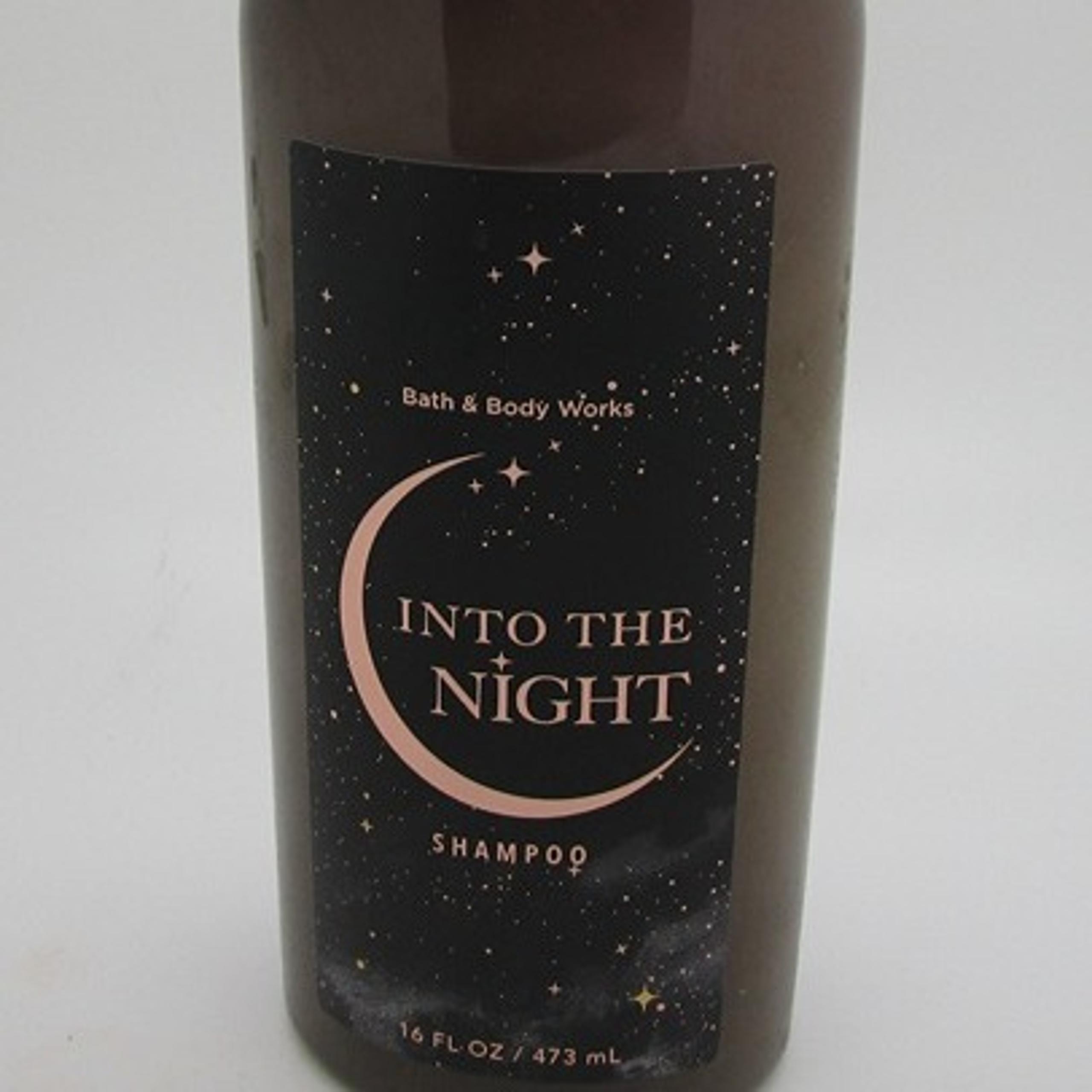 INTO THE NIGHT Bath & Body Works MOISTURIZING SHAMPOO 16 oz.
