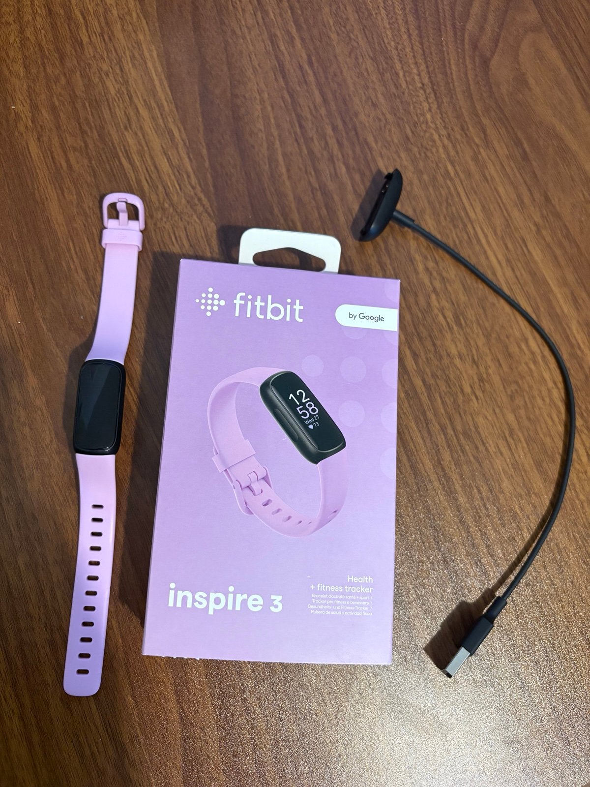 Fitbit Inspire 3 Lavender Fitness Tracker