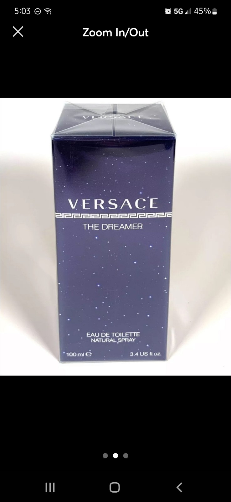 in stock Dreamer oz 3.4 Men for Versace by Beauty in stock Dreamer oz 3.4 Men for Versace by Beauty