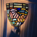 Tiffany Style Stained Glass Plug In Night Lights