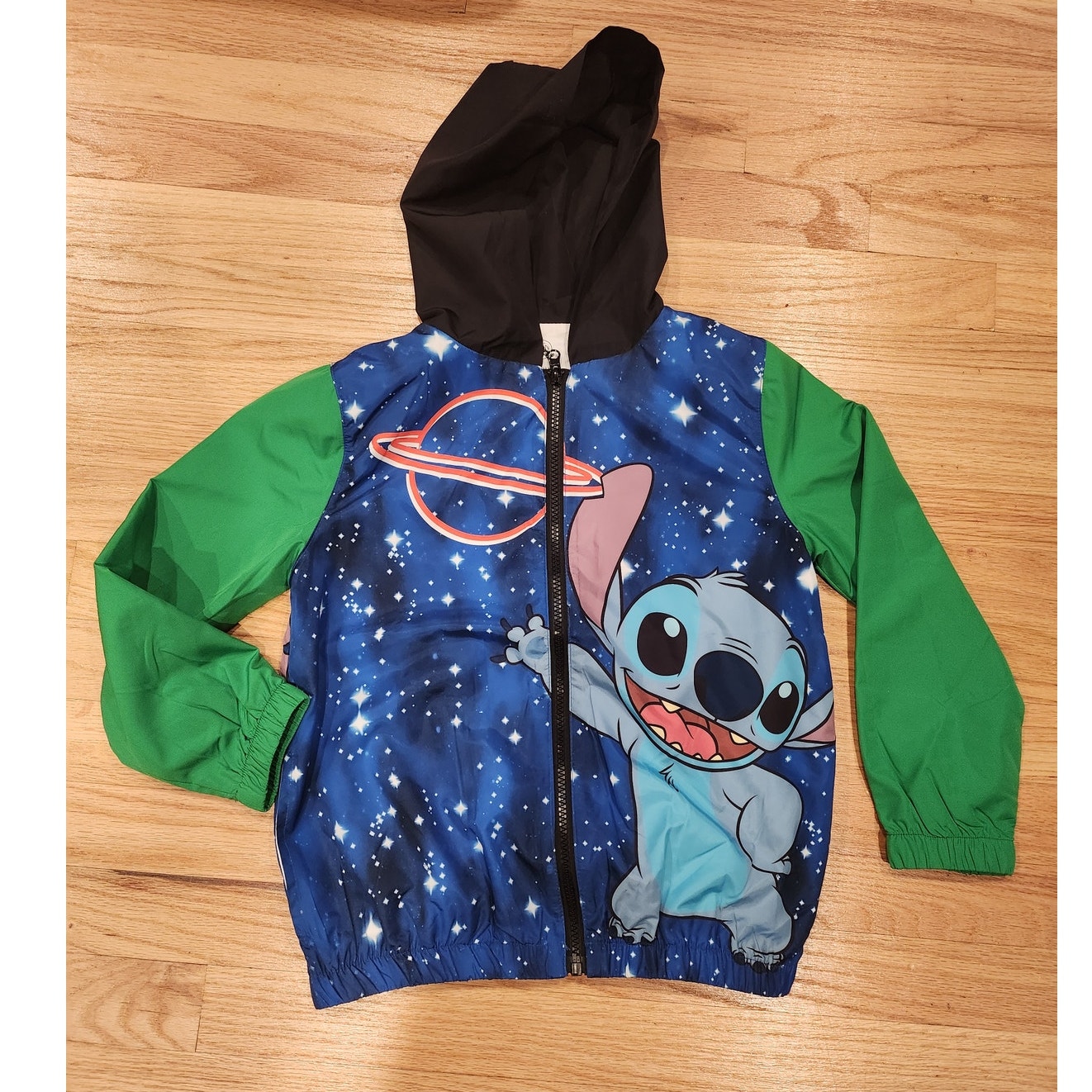 Stitch Disney Lilo & Stitch windbreaker jacket childrens sz Small