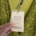NWT Bardot Lime Green Sequin Long Sleeve Belted Mini Dress 10