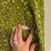 NWT Bardot Lime Green Sequin Long Sleeve Belted Mini Dress 10