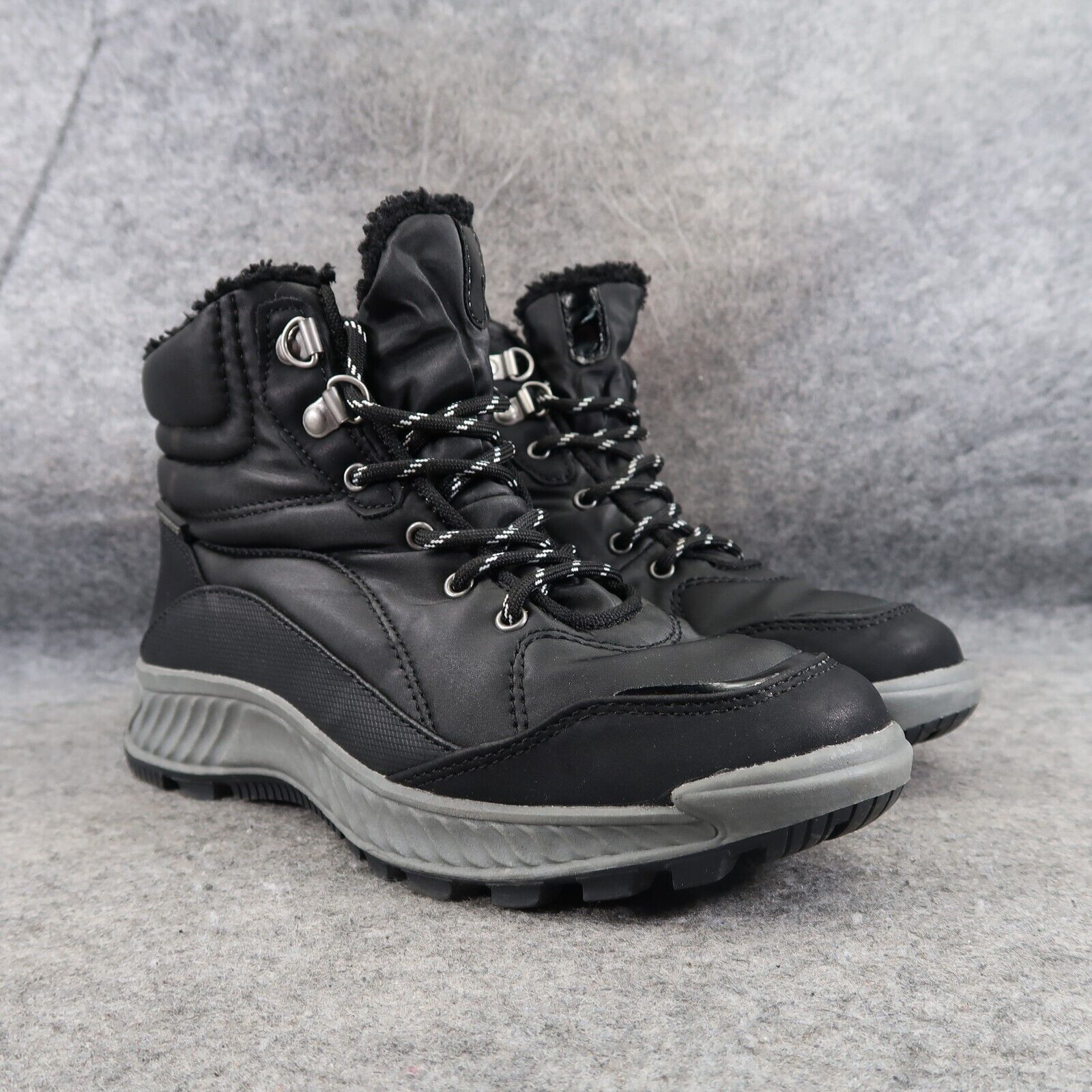Baretraps Shoes Womens 6 Boot Maine Casual Winter Lace Up Waterproof Comfort Mid