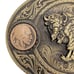 Montana Silversmiths Miner's Buffalo Indian Head Nickel Belt Buckle Retail 160
