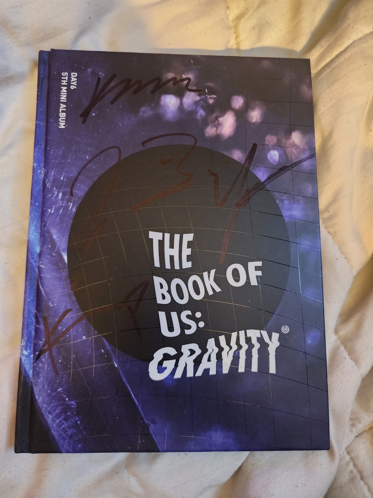 day6 book of us gravity signed album