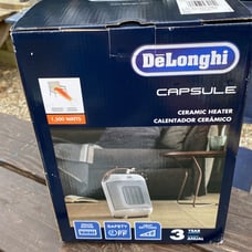 NEW DeLonghi Space Heater Capsule Ceramic 1500w new