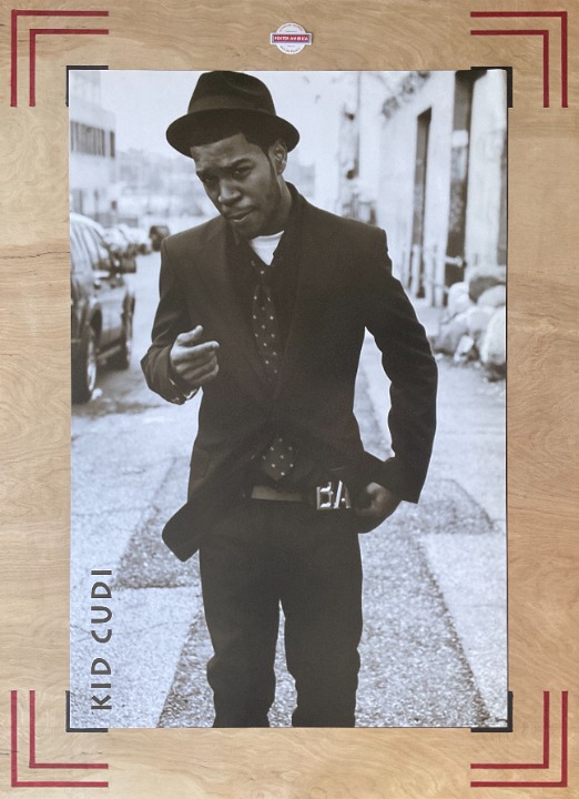Kid Cudi Fedora and a Dress Coat Poster 24 x 36