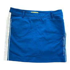 EUC Louis Castel Active Golf Tennis Skirt Skort Blue Size 6
