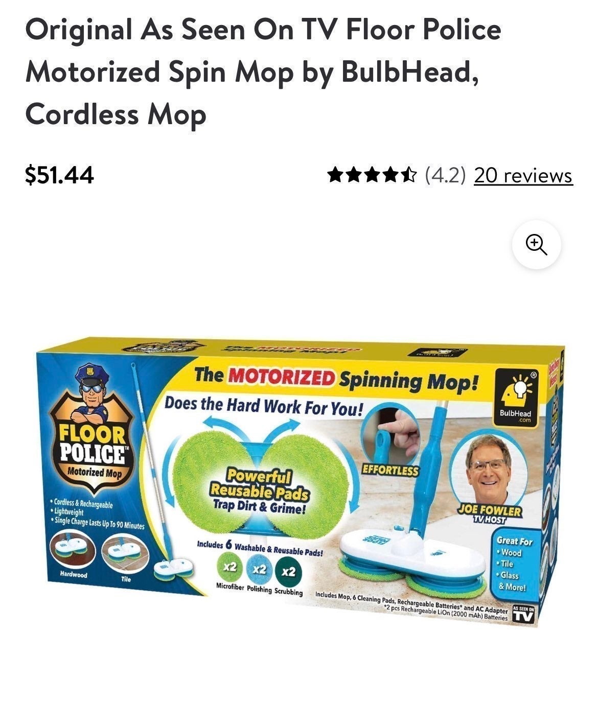 Floor Police Mop