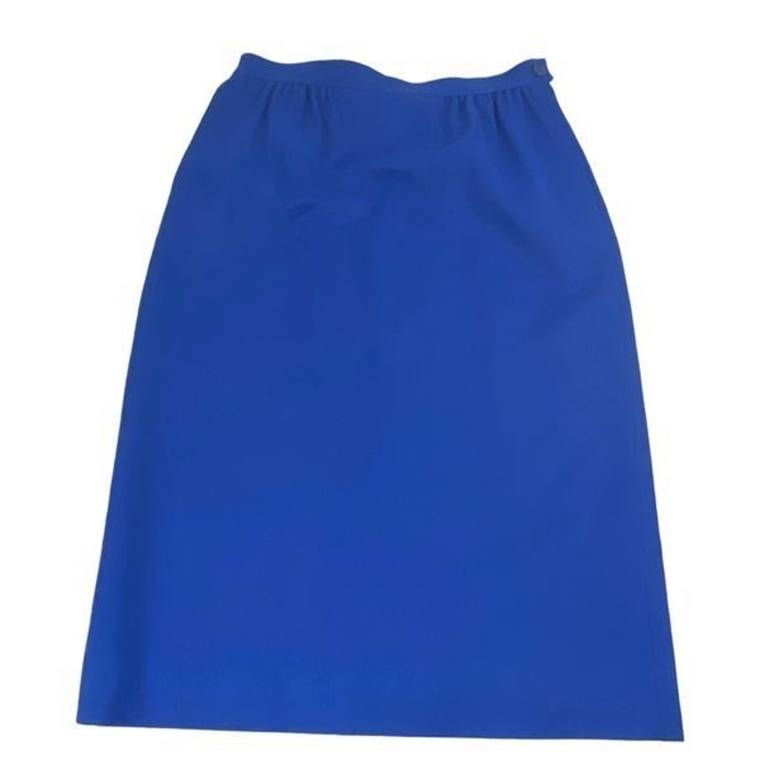 Vintage Pendleton Straight Skirt size 10P Blue