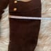 Bellofatto Brown Suede Boots Size 7 made in Italy
