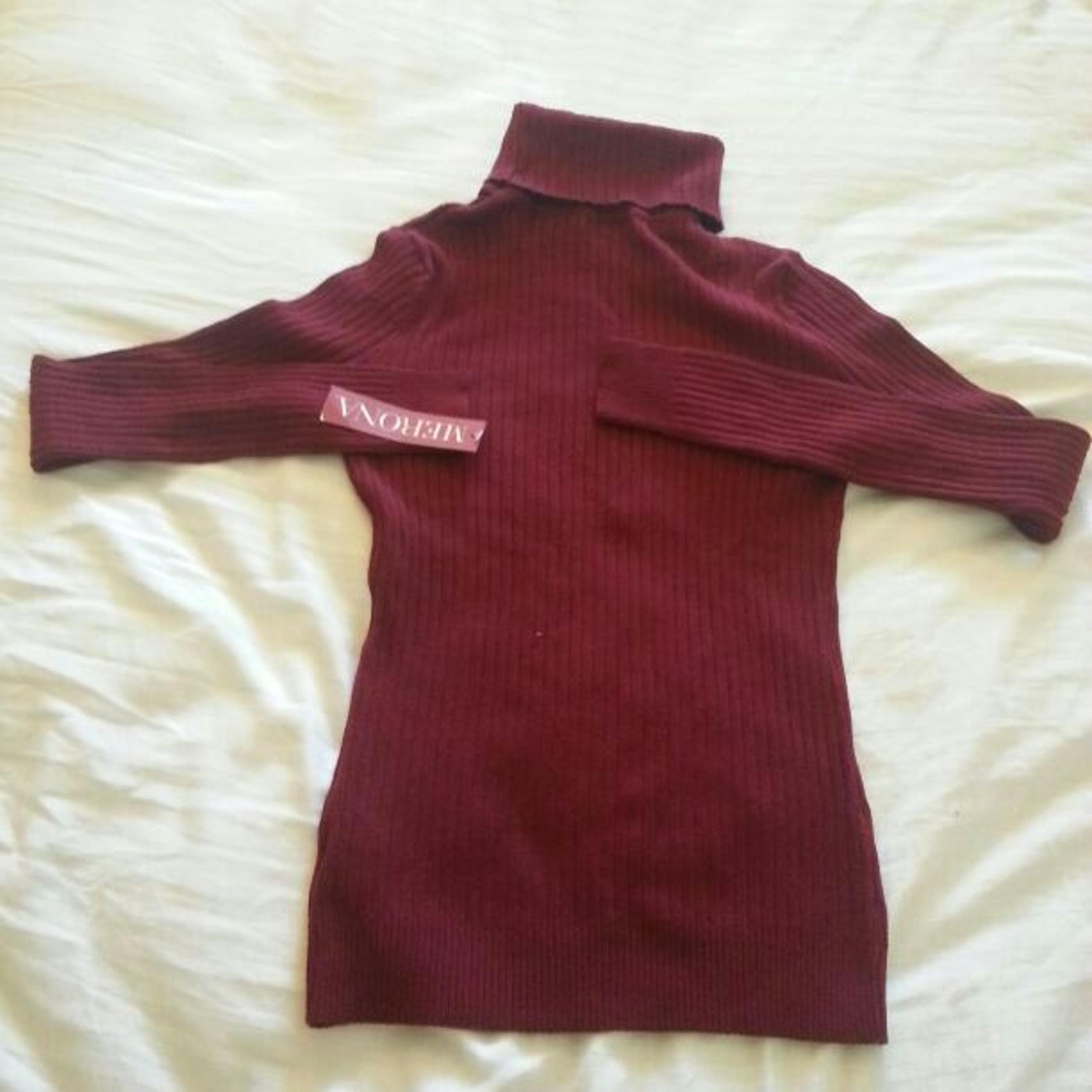Maron Turtle Neck