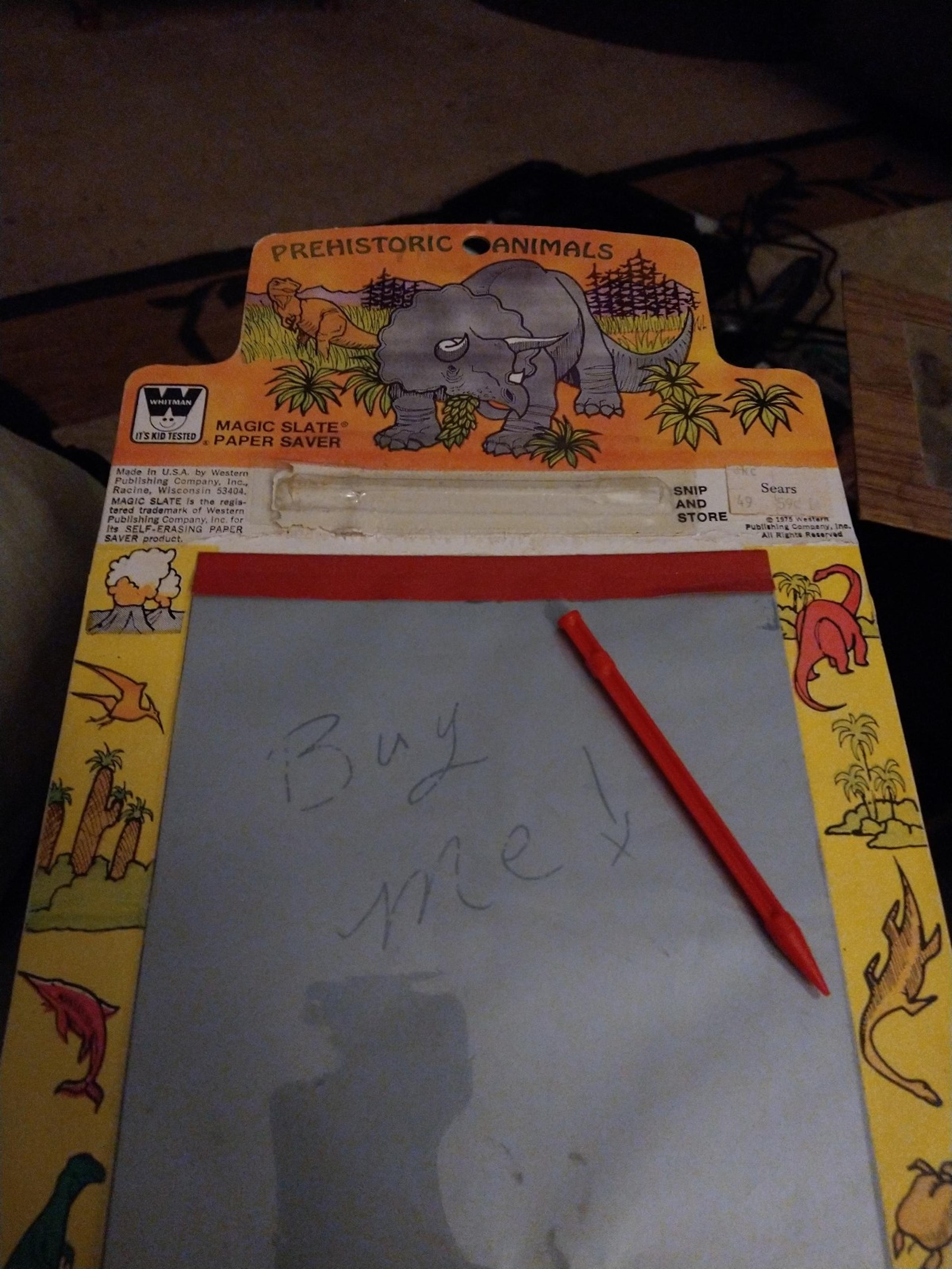 Whitman magic slate paper saver