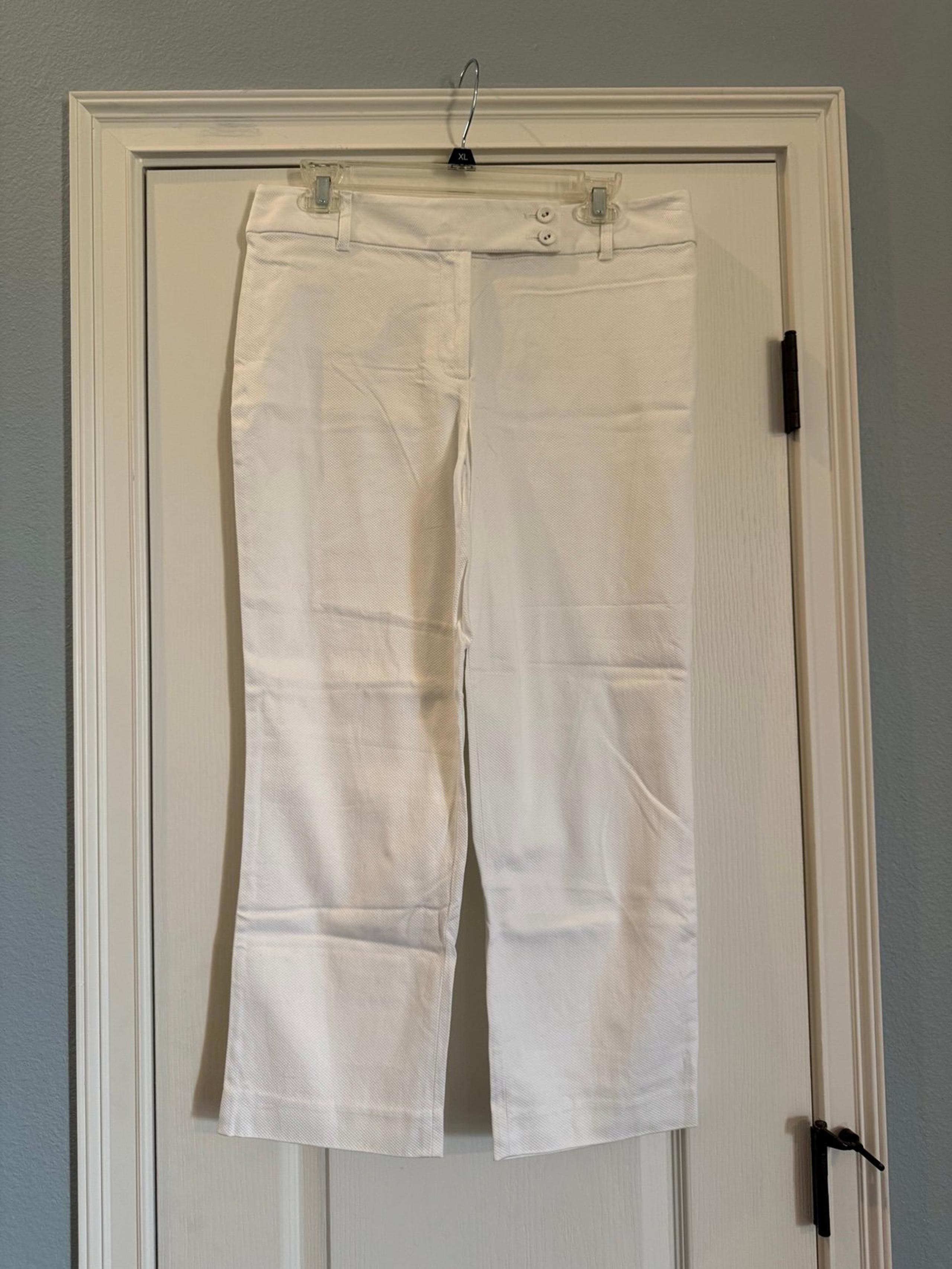 Ann Taylor LOFT women’s sz 8 white capri