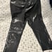 Victoria’s Secret Pink Black Shiny Capris Size XXL NWT