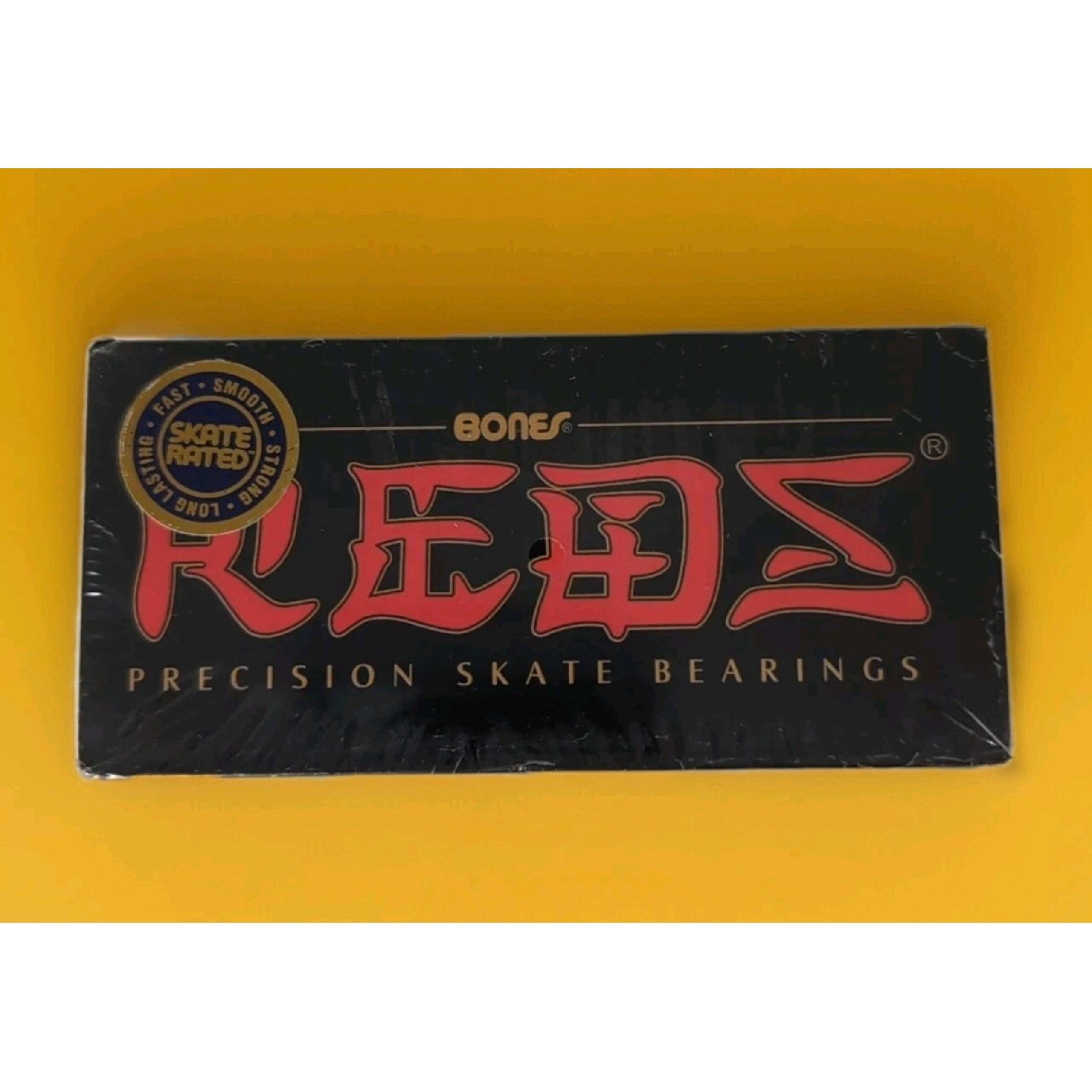 Bones Super REDS Set of 16 Skateboard Bearings (BSACSR88) - Royal Bones