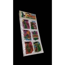 Gumby Pokey Cartoon Puffy Stickers Vintage NOS Sealed 1988 Gordy Prema