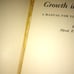 Growth in worship religion softback book used oop