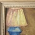 Original Vintage Floral Still Life Oil Painting Framed Signed Stella Art Deco