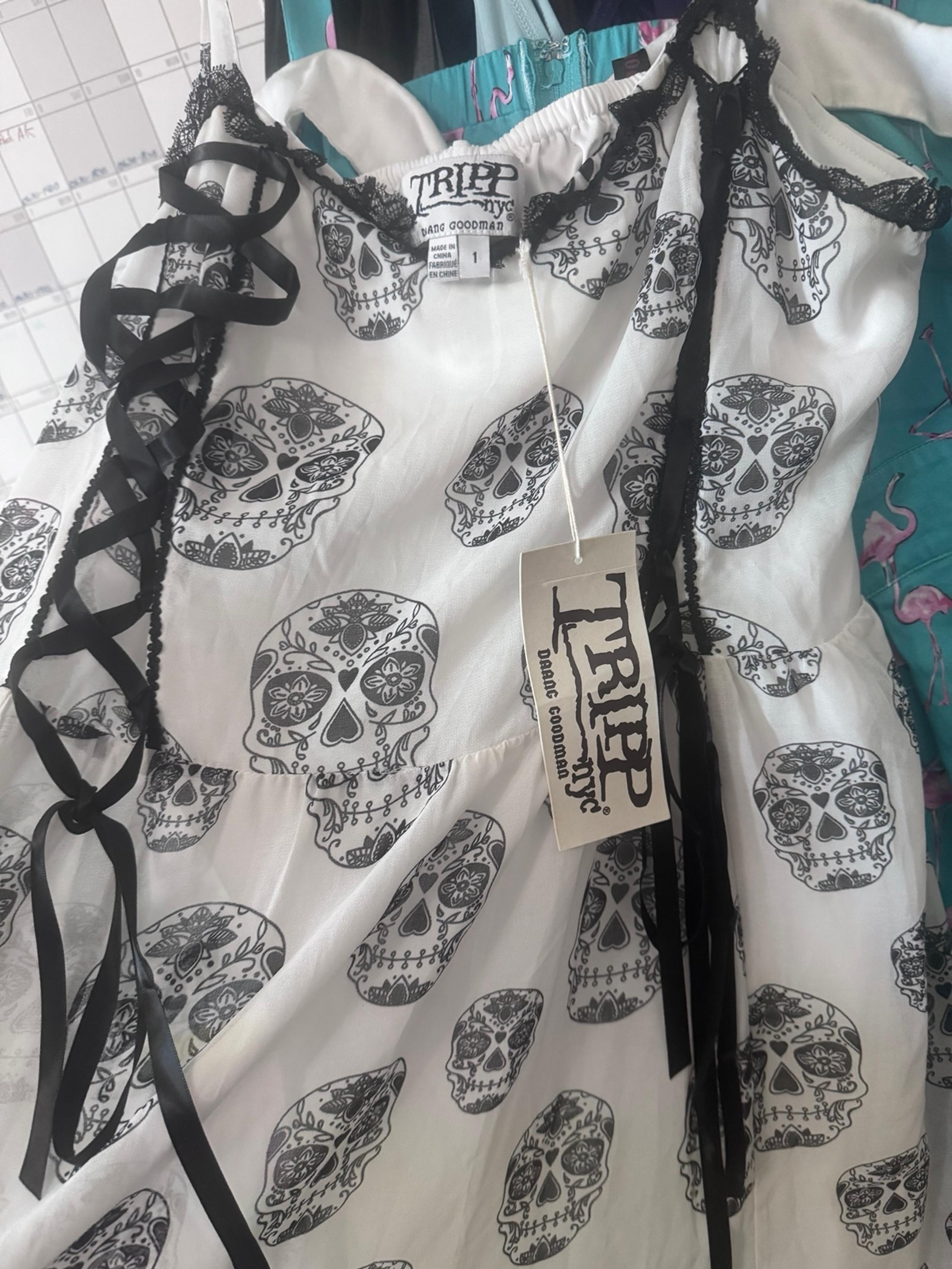 Tripp sugar skull sundress