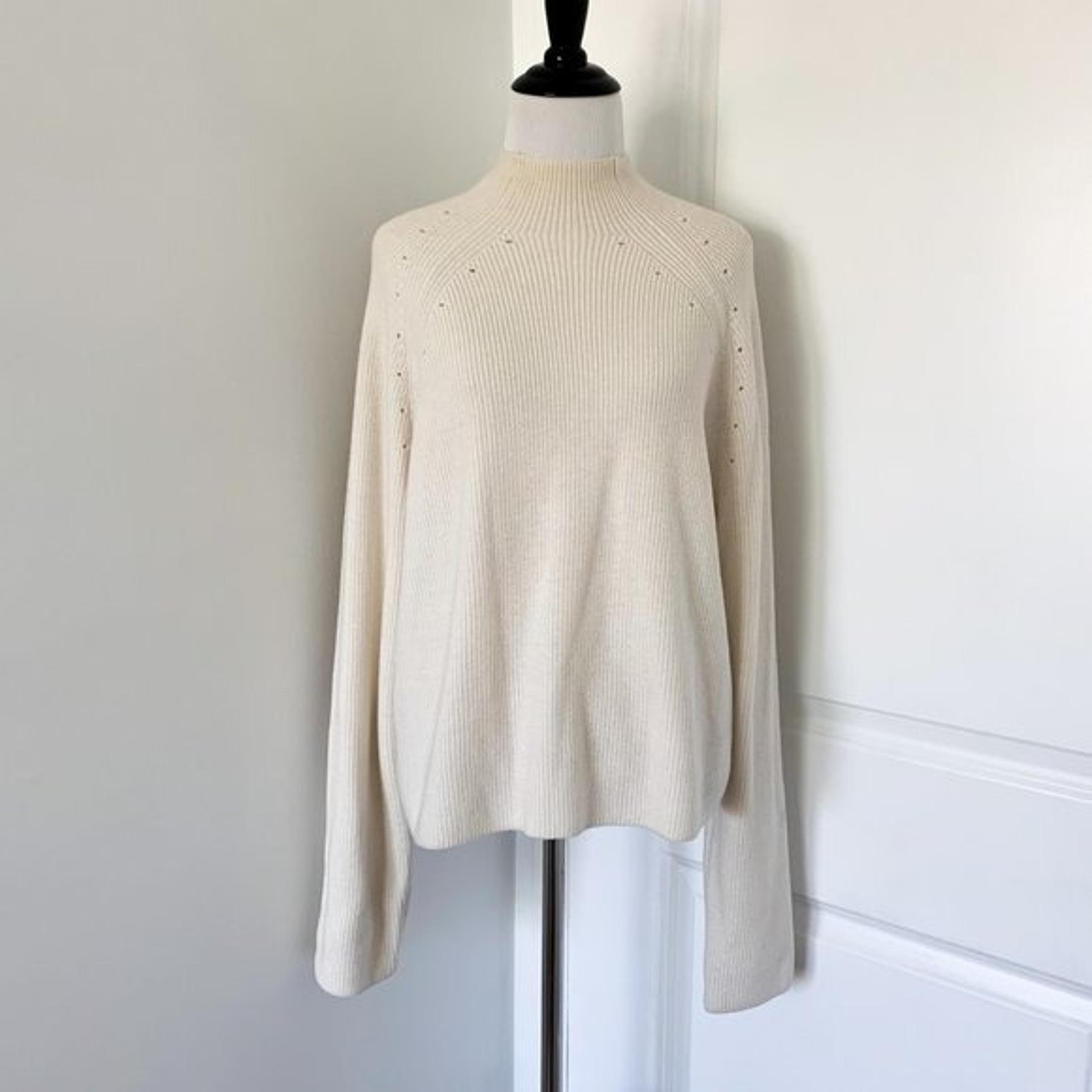 & Other Stories Wool Mock Neck Sweater - Anthropologie